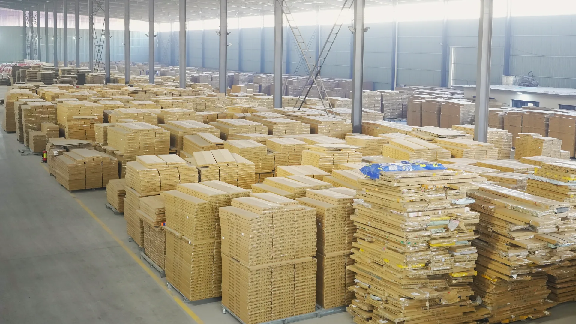 OEM ladder packing and labels