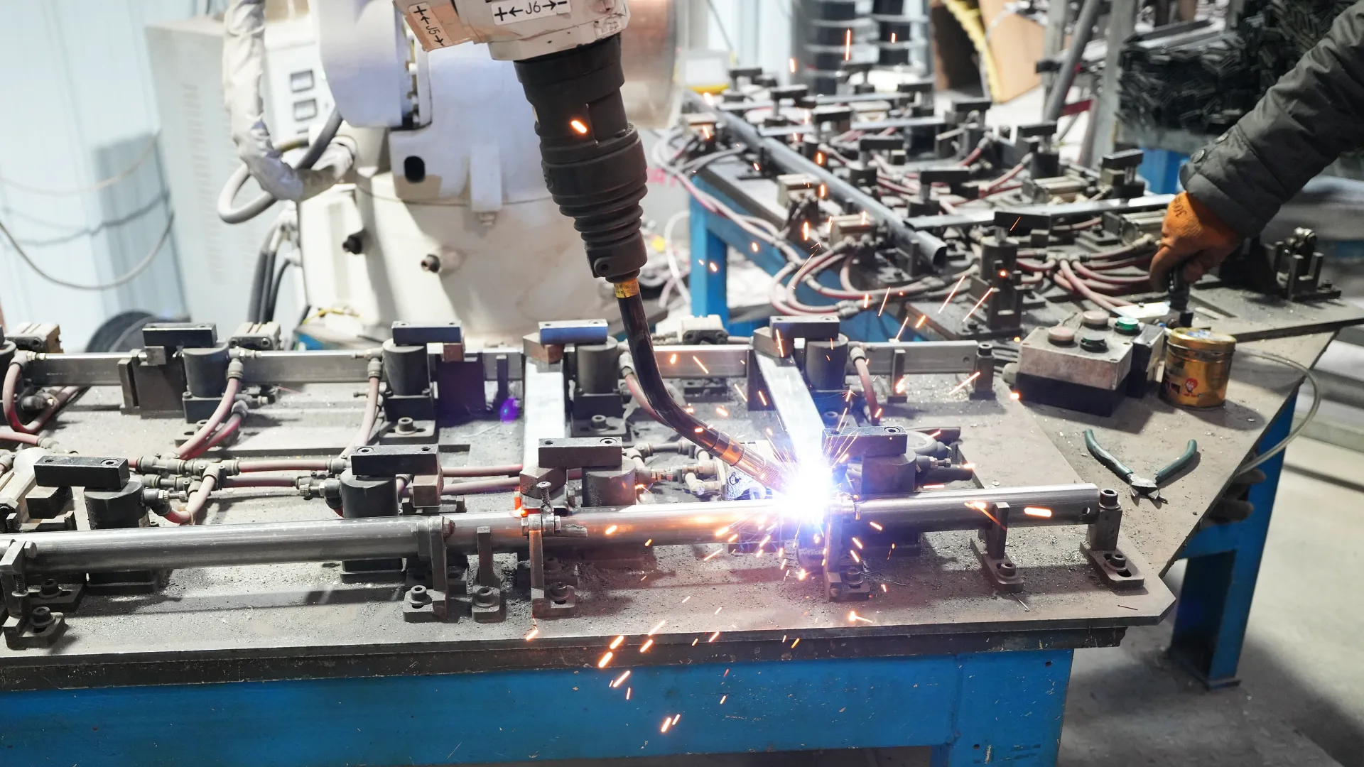 Step stool frame production support