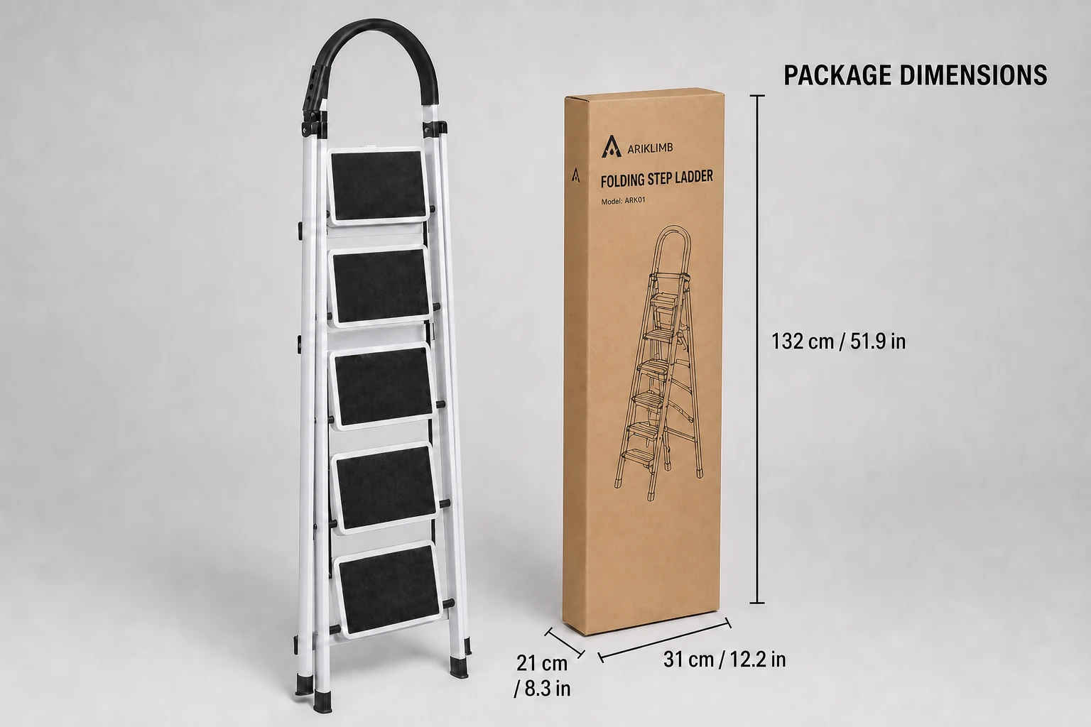 ARK01 packaging dimensions reference