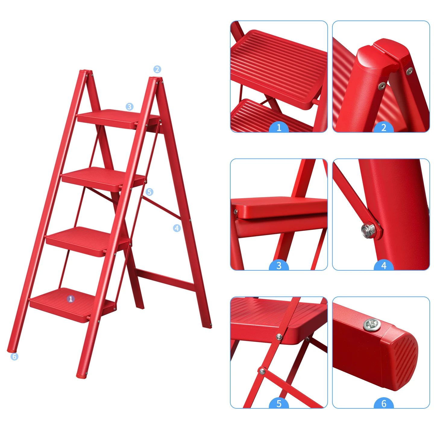 ARK11 high side-frame wide tread and support details
