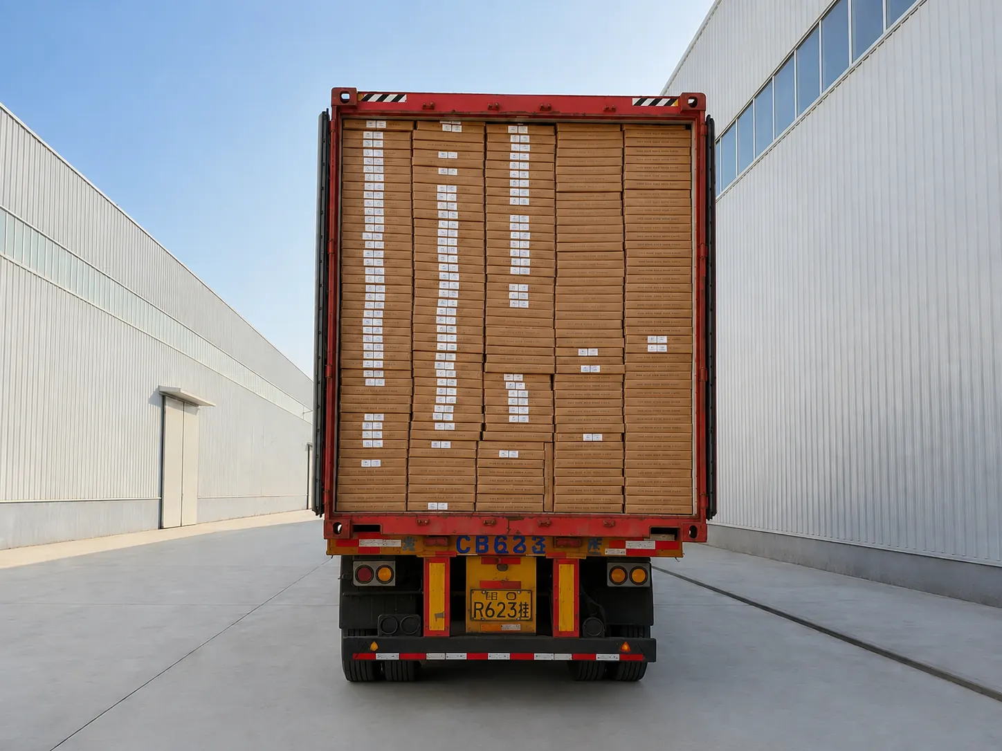 Full container loading for wholesale ladder export